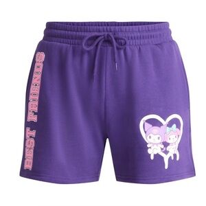 My Melody and Kuromi Women’s Graphic Fleece Shorts